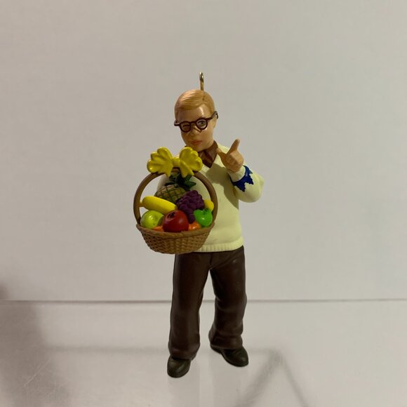 Hallmark Keepsake Ornament 2022 A Christmas Story Ralphie's Teachers Gift Basket - Picture 7 of 8